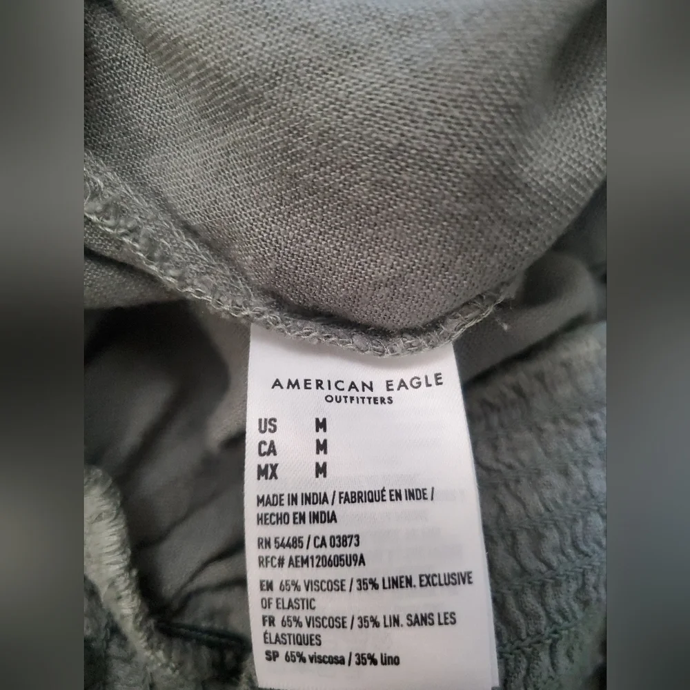 American Eagle‎ Olive Jumpsuit - Picture 5 of 5